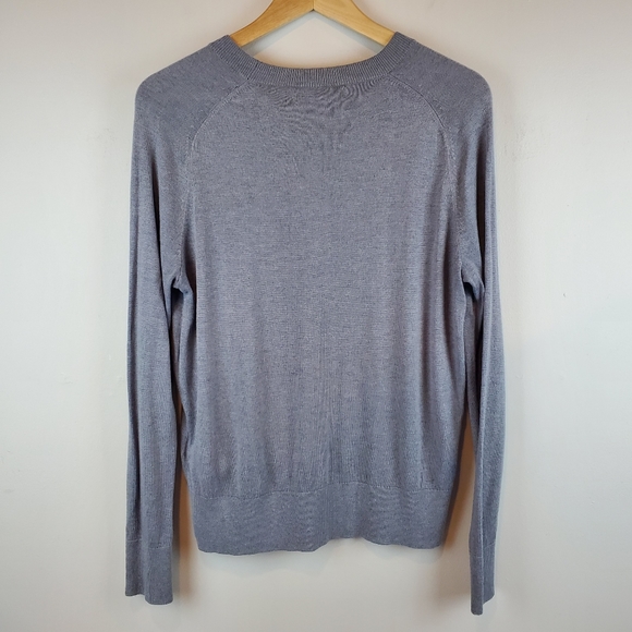 Banana Republic Silk Yak Hair Blend Sweater Size M Womens Knit Crew Neck - Picture 5 of 8